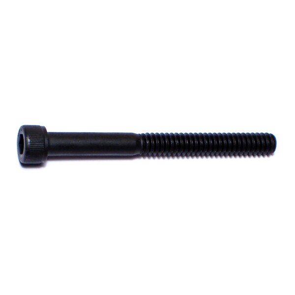 Midwest Fastener #10-24 Socket Head Cap Screw, Plain Steel, 2 in Length, 100 PK 09007 - main